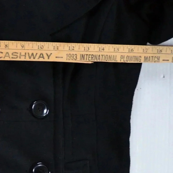 MAJORA Wool  Blend Pea Coat - Picture 8 of 10